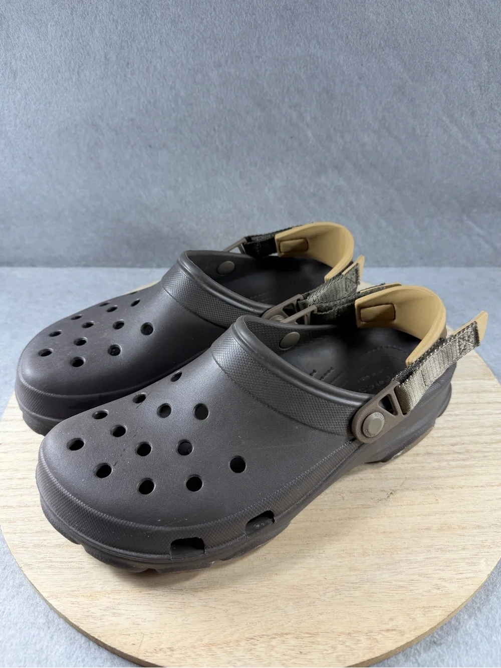 Crocs Classic All Terrain Clog Espresso Brown Mens Size 8 Womens 10